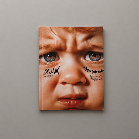 Gunk Volume 2 'How to Overcome Adulthood' zine cover